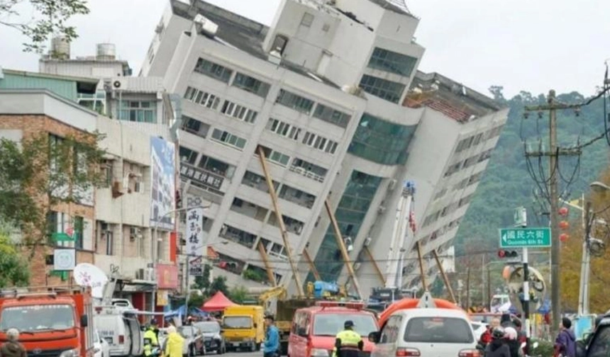 Tayvan'da 6.9 büyüklüğünde deprem