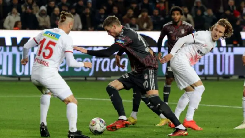 Gaziantep FK - Beşiktaş: 1-1