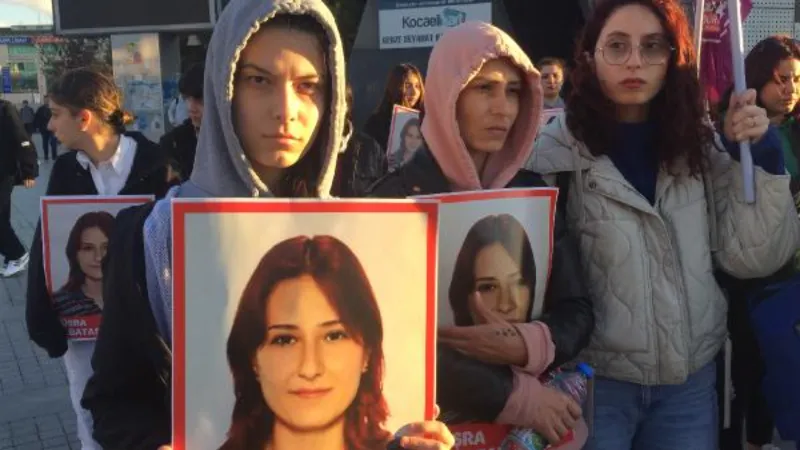 Canice öldürülen Büşra'nın katilinin en ağır cezaya çarptırılması için toplandılar
