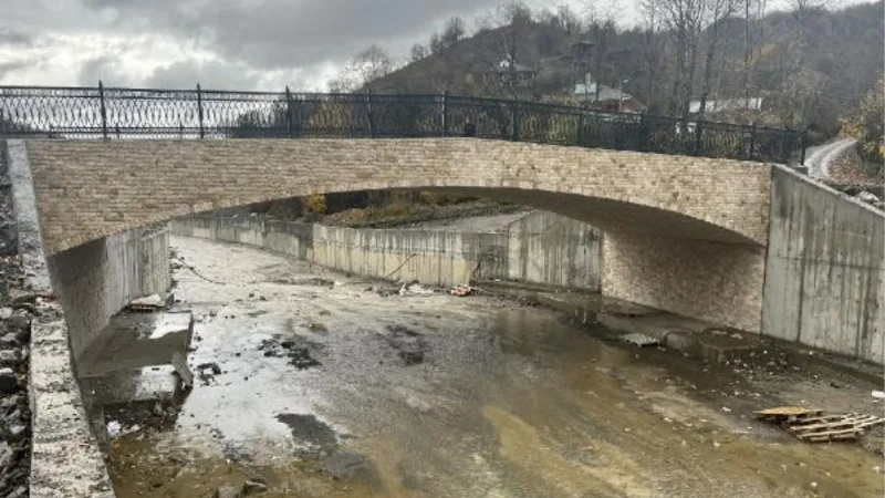 Bartın’da selde yıkılan köprüler yeniden yapıldı