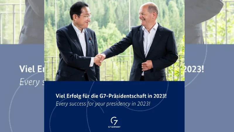 G7 Başkanlığı Almanya’dan Japonya’ya geçti