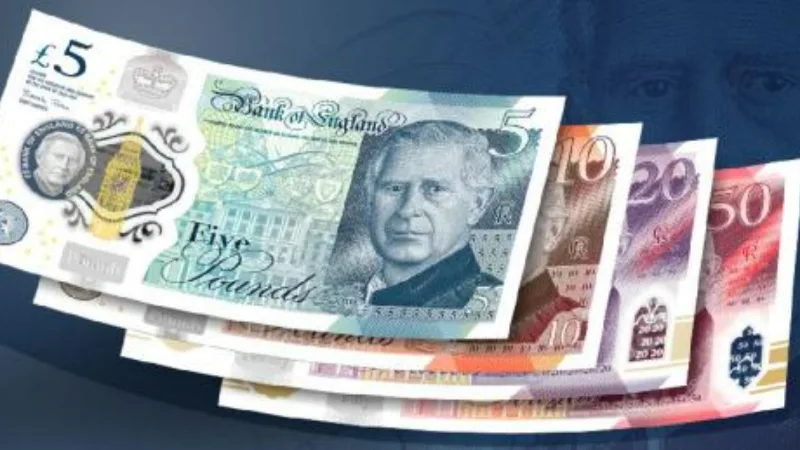 Kral Charles’ın resminin bulunduğu yeni banknotlar tanıtıldı