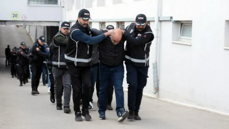 ‘Deveciler’ suç örgütüne operasyonda 26 tutuklama