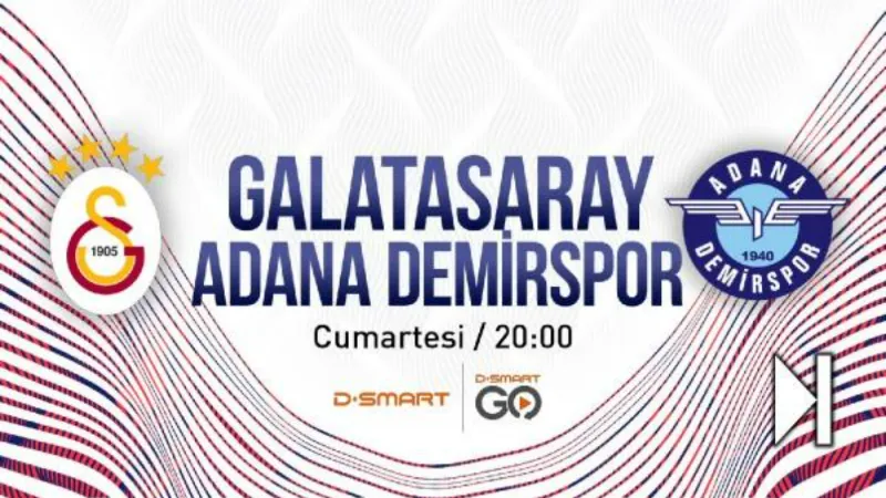 Galatasaray hazırlık maçları D-Smart ve D-Smart GO'da