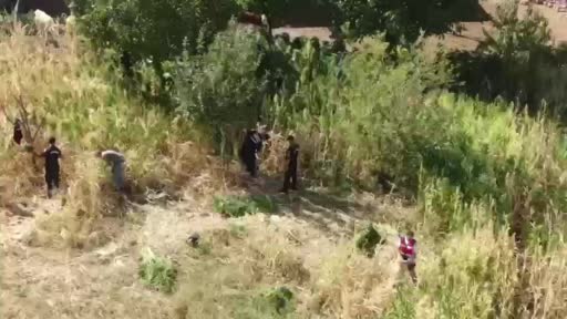 Malatya’da dronlu uyuşturucu operasyonu