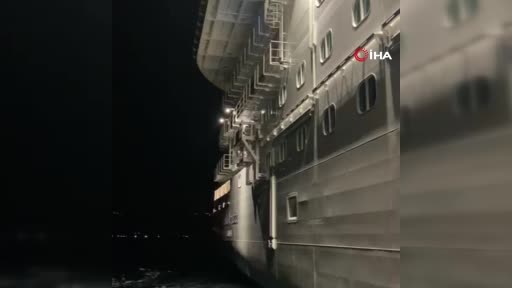 İtalya’ya giden gemide kalp krizi geçiren personel kurtarıldı