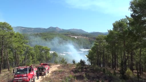 Kumluca’da orman yangını kontrol altına alındı