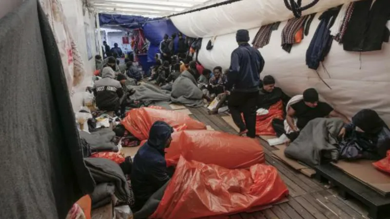 Fransa ile İtalya arasında mülteci krizi
