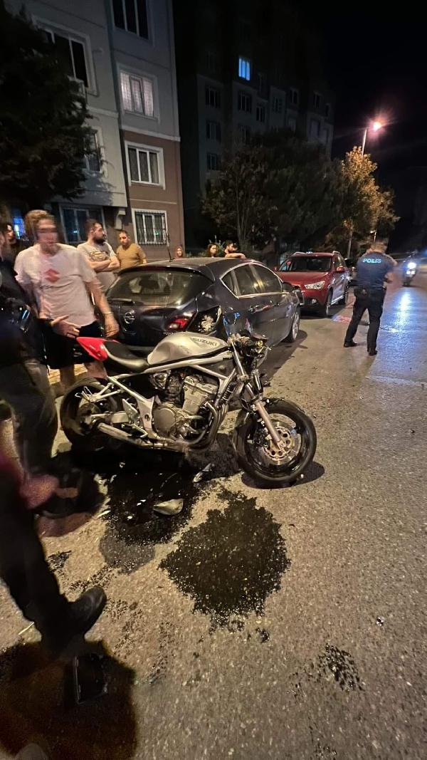 Büyükçekmece'de motosiklet kazası: 1 ölü