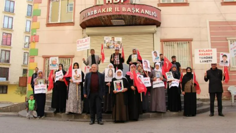 Diyarbakır'daki evlat nöbetinde aile sayısı 332 oldu