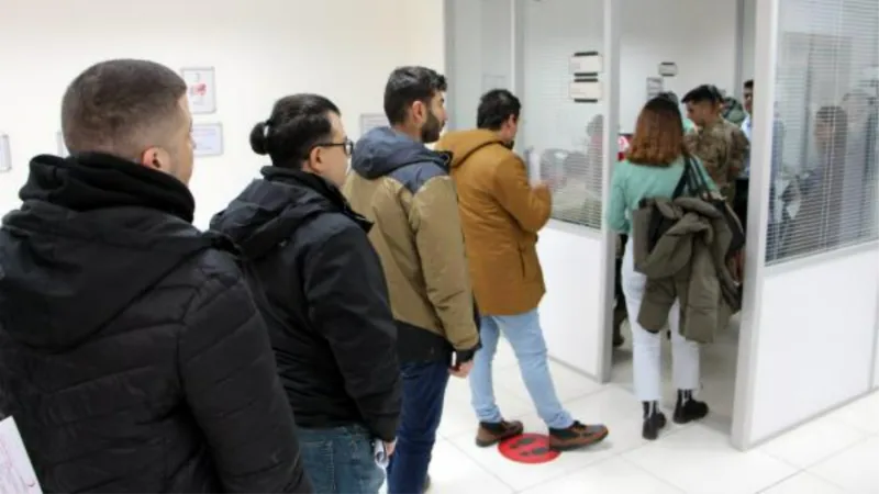 Edirne'de asker, polis ve jandarmadan kan bağışı seferberliği