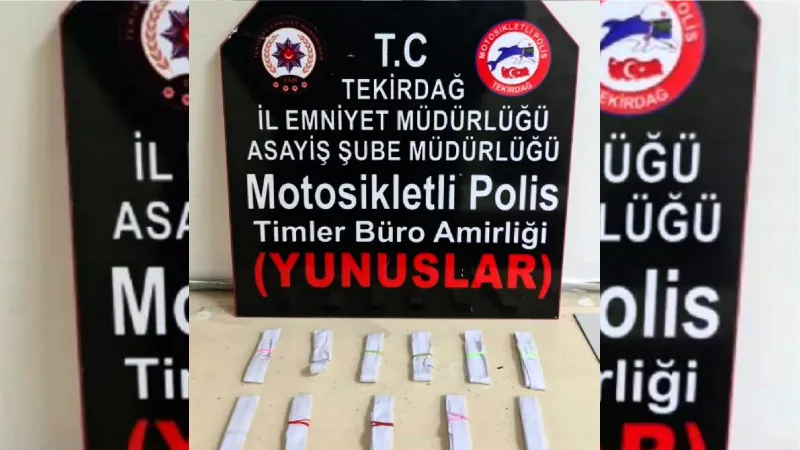 Tekirdağ'da polisten 'şok' uygulama: 49 gözaltı