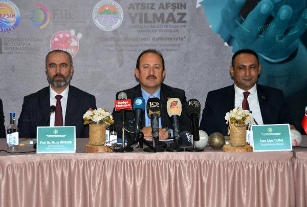35 ülkeden 320 sporcu şampiyona için Mersin'e geliyor
