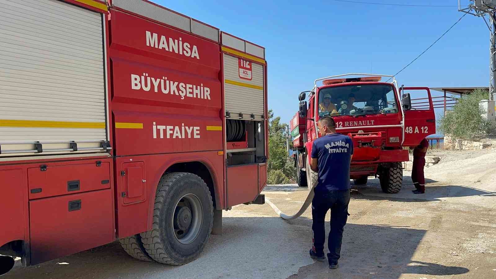 Manisa Büyükşehir’den Datça’ya takviye ekip