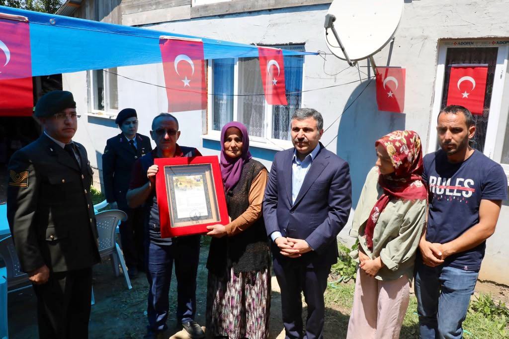 Serhat Bal’ın şehadet belgesi ailesine teslim edildi
