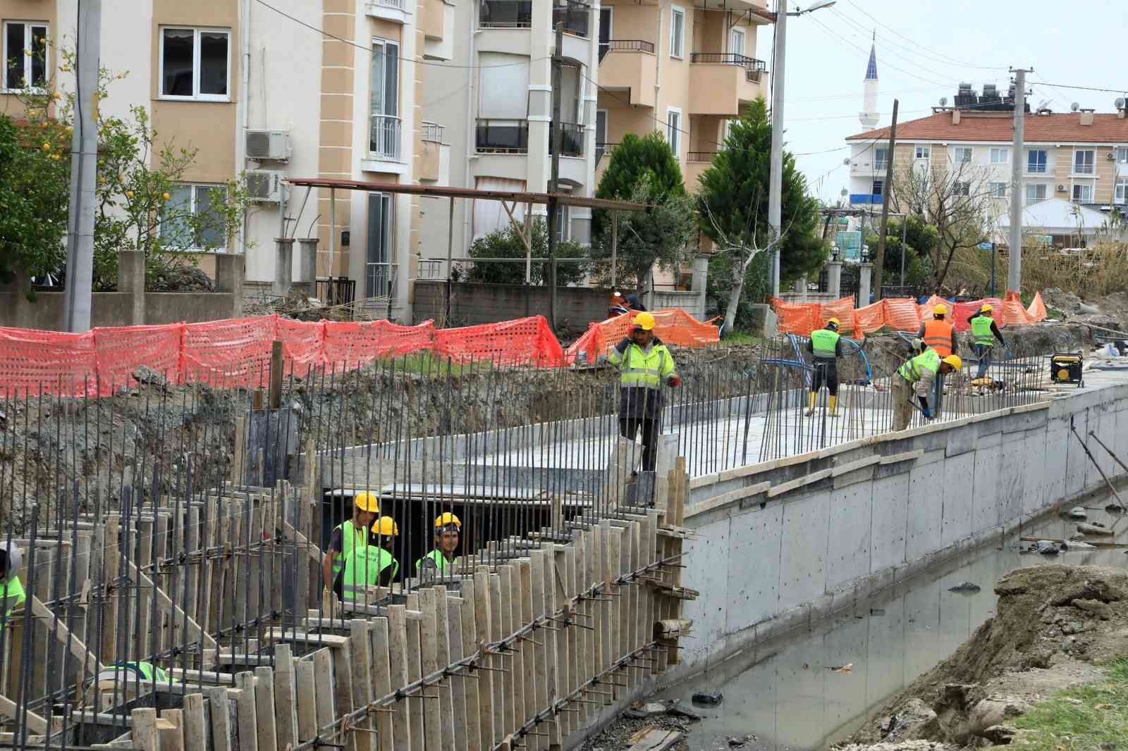 Dalaman’da alt yapı çalışmaları tamamlanmak üzere