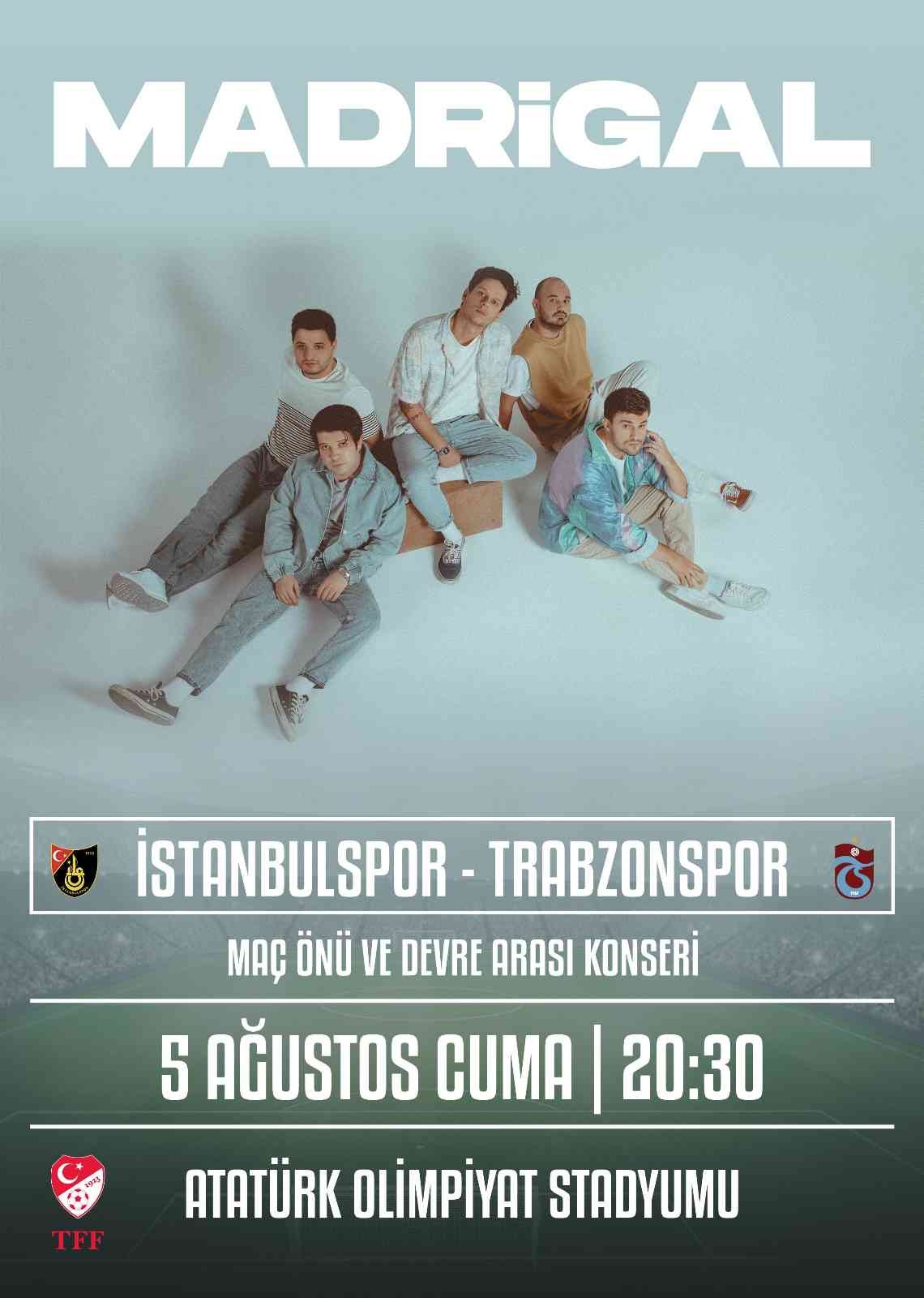 Spor Toto Süper Lig’de stadyum konserleri bu hafta başlıyor