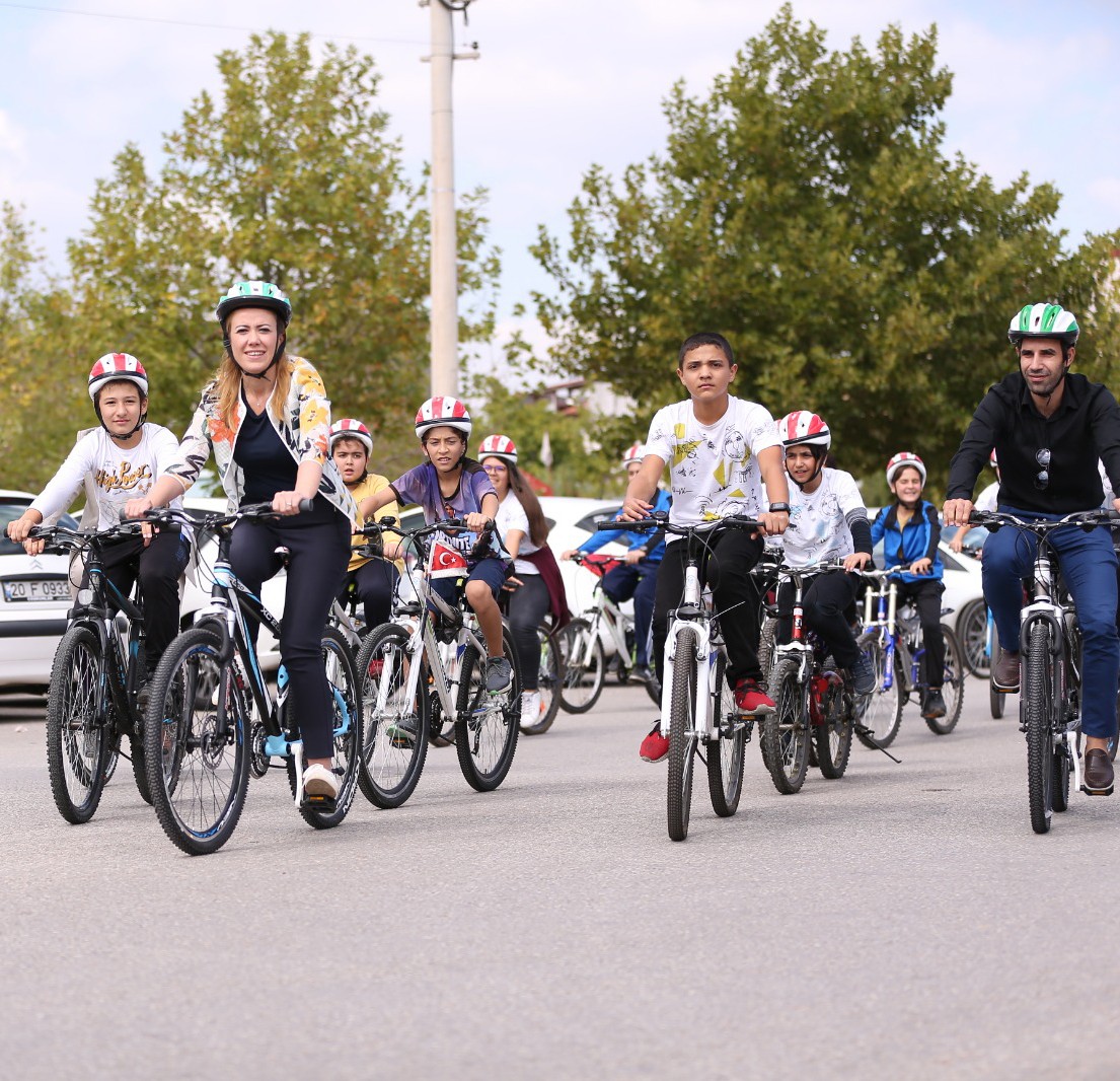 Merkezefendi’de temiz bir dünya için pedal çevrilecek