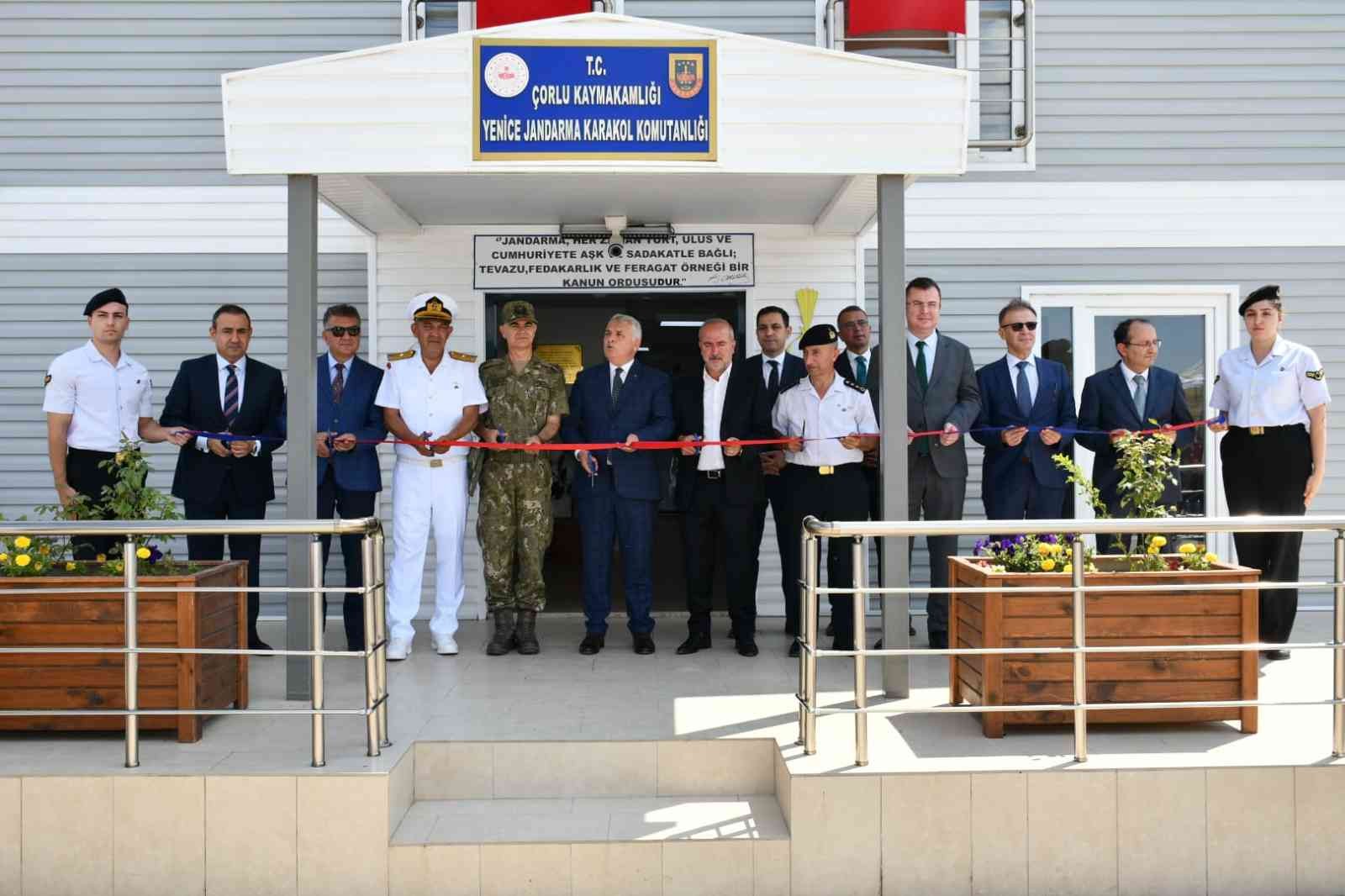 Yenice Jandarma Karakolu açıldı