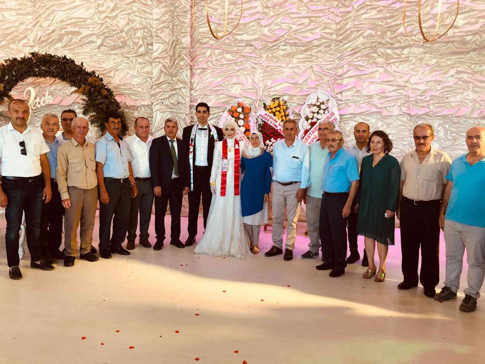 Karacasu Kaymakamı dünya evine girdi