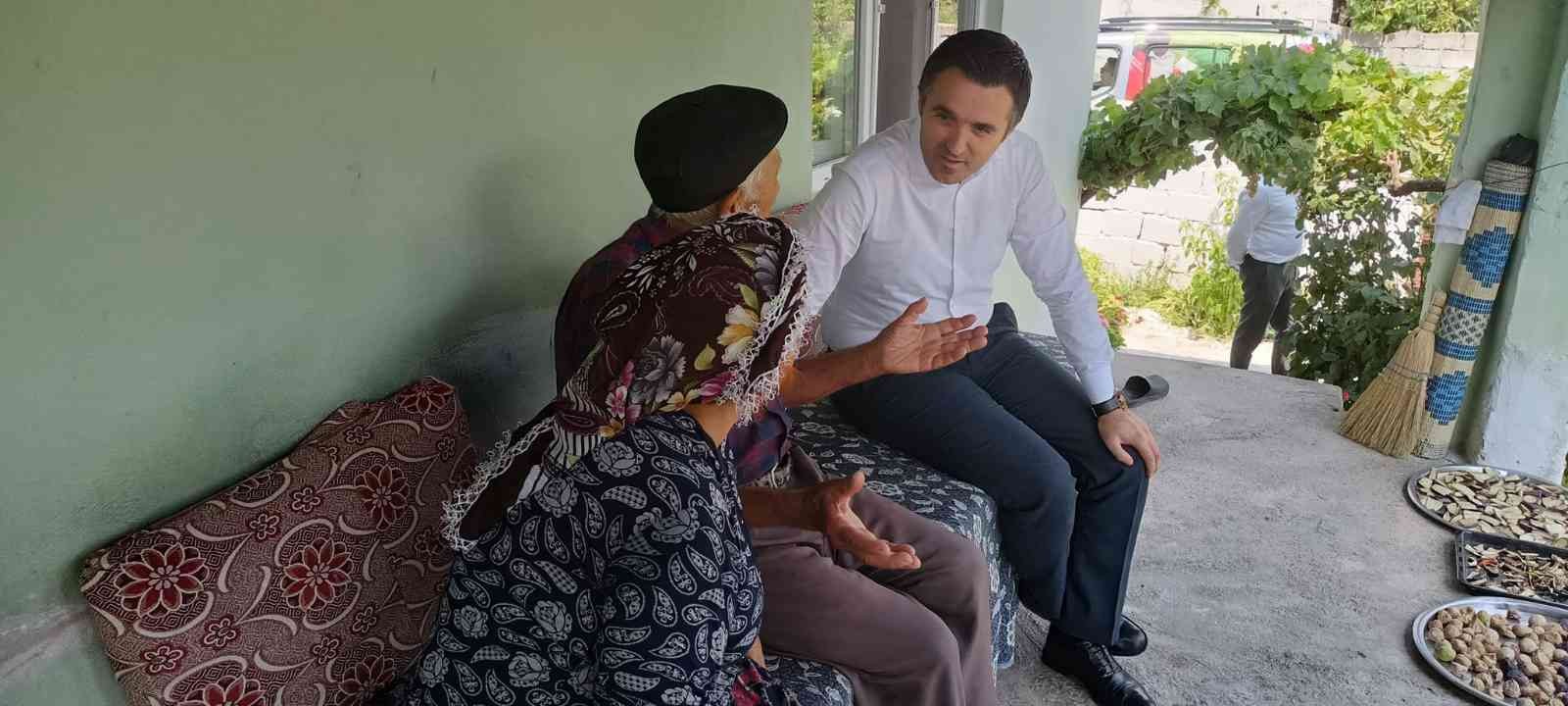 Aydın Aile ve Sosyal Hizmetler İl Müdürü Turan saha çalışmalarını sürdürüyor