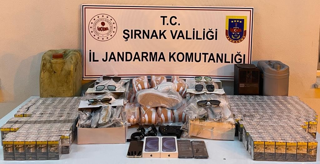 Şırnak’ta kaçakçılık ve asayiş operasyonu: 36 gözaltı