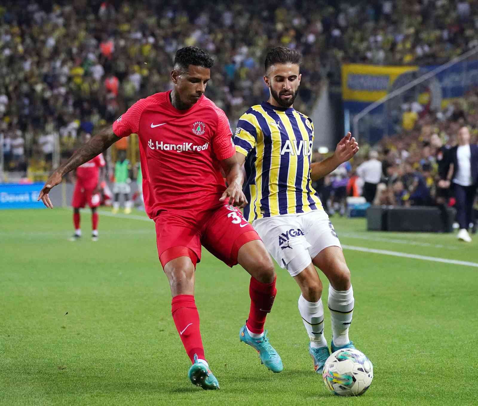 Spor Toto Süper Lig: Fenerbahçe: 3 - Ümraniyespor: 3 (Maç sonucu)