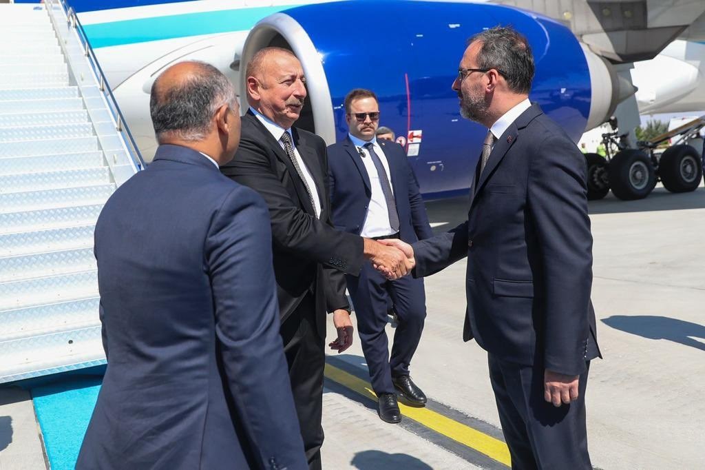 Azerbaycan Cumhurbaşkanı İlham Aliyev Konya’da