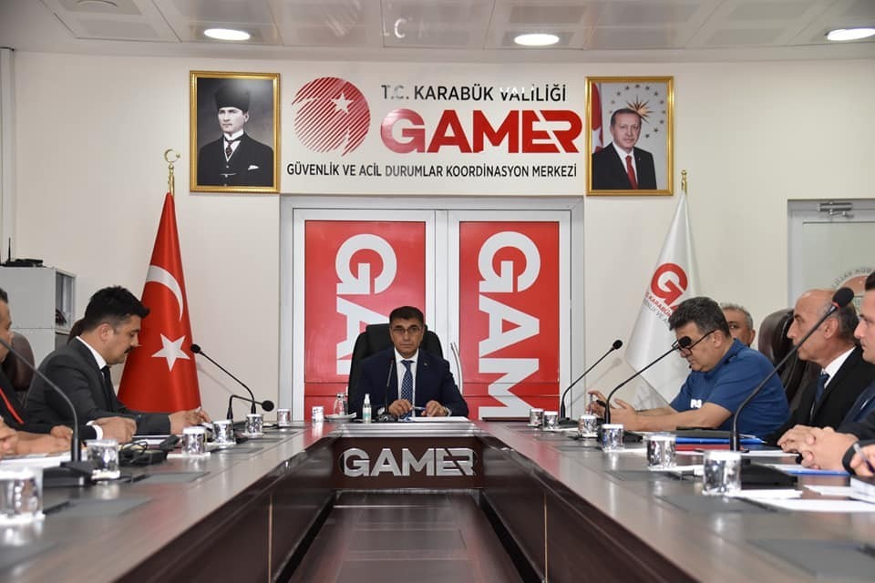 GAMER toplantısı Vali Gürel başkanlığında yapıldı