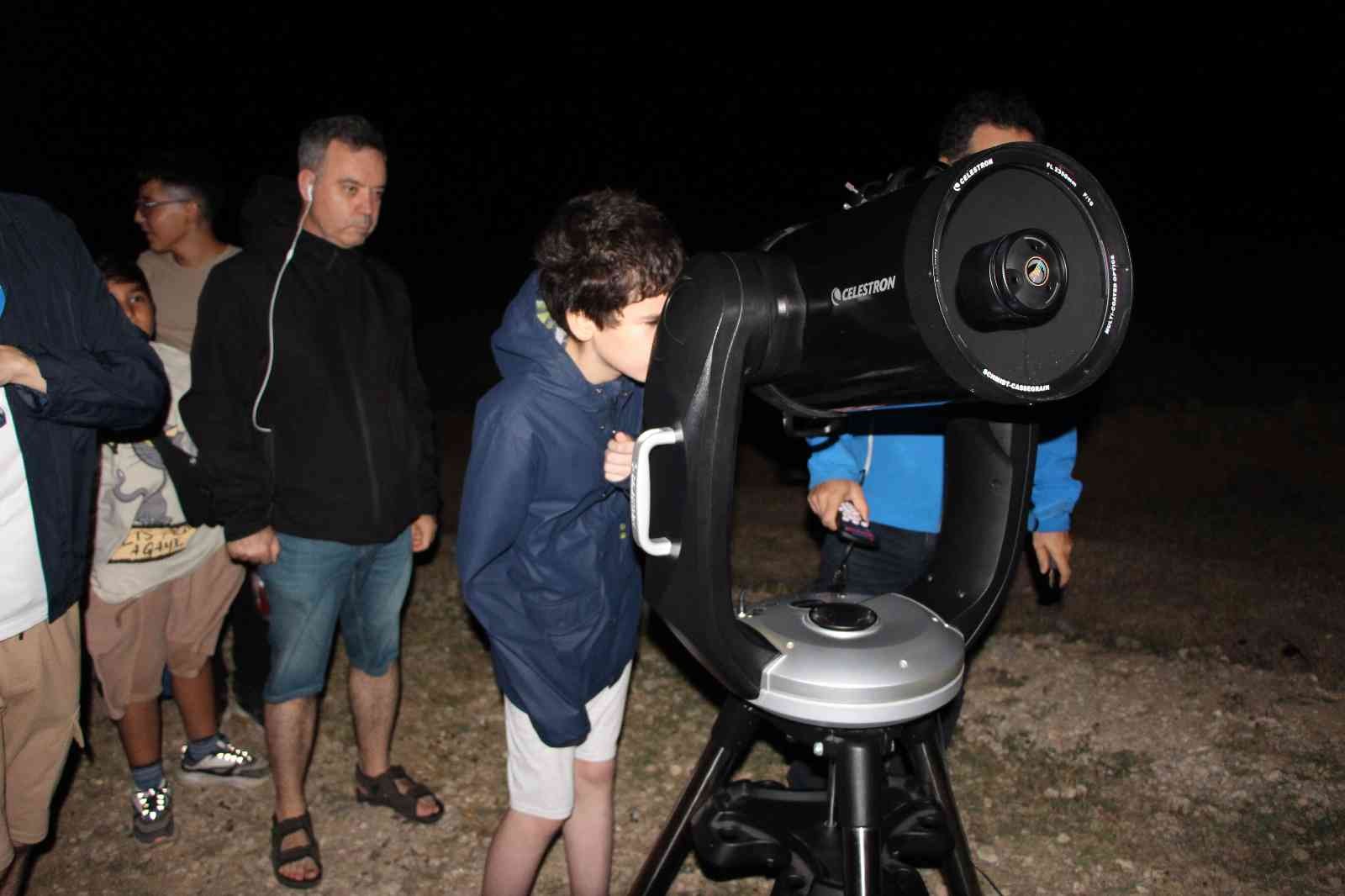 Perseid meteor yağmuru böyle izlendi