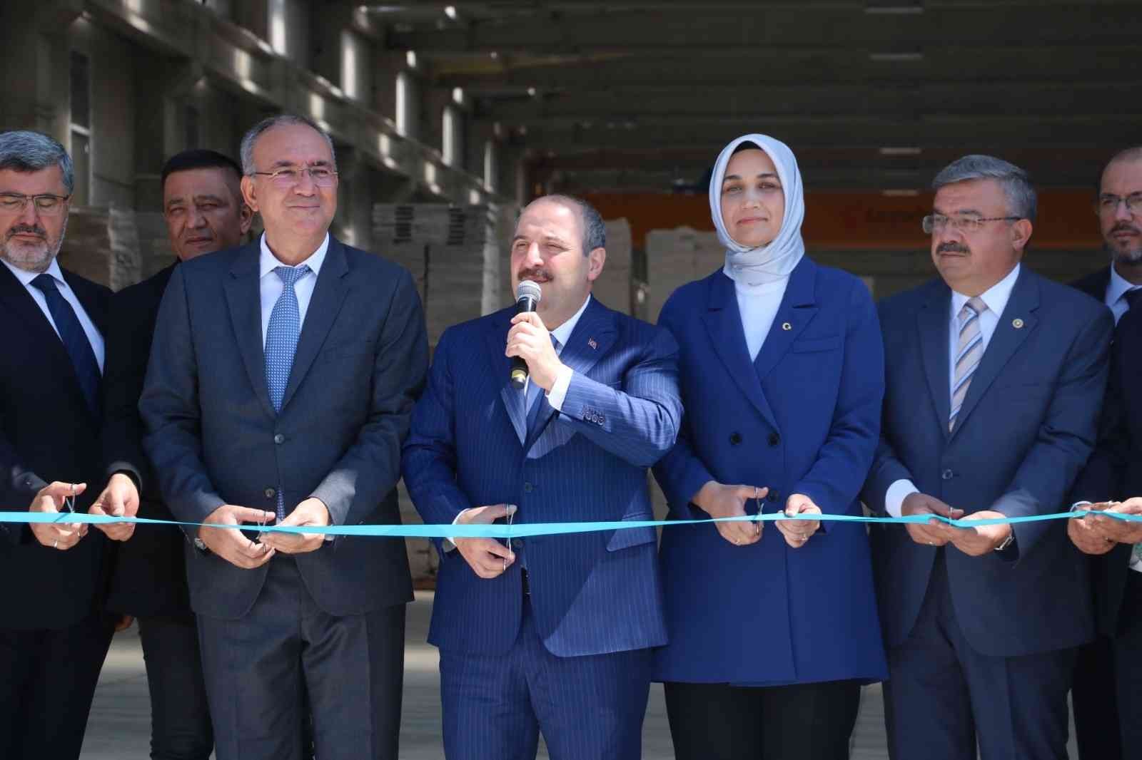 Afyonkarahisar’da mermer fabrikası açılışı