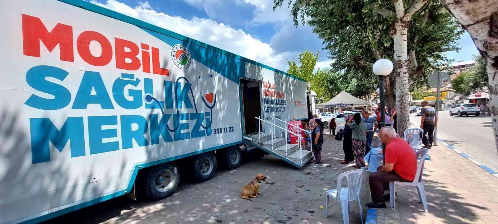 Kepez’in Mobil Sağlık Merkezi Gömbe’de