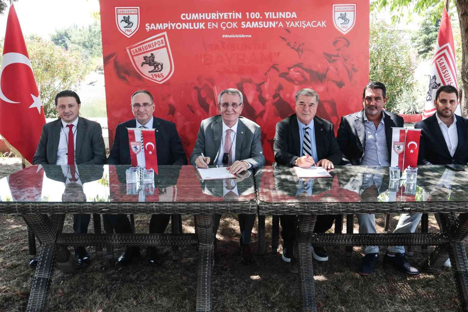 Samsunspor iş dünyası ile protokol imzaladı