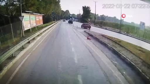Bursa’da 23 kişinin yaralandığı kaza otobüs kamerasına yansıdı