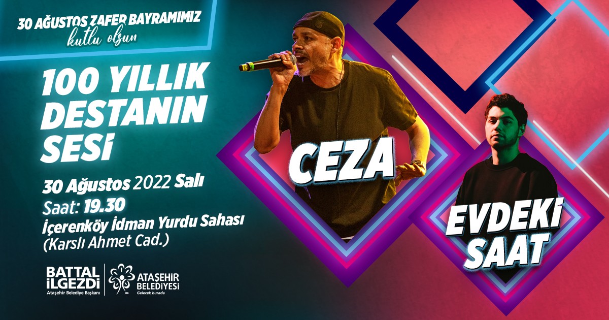 Ataşehir’de 30 Ağustos Zafer Bayramı coşkuyla kutlanacak