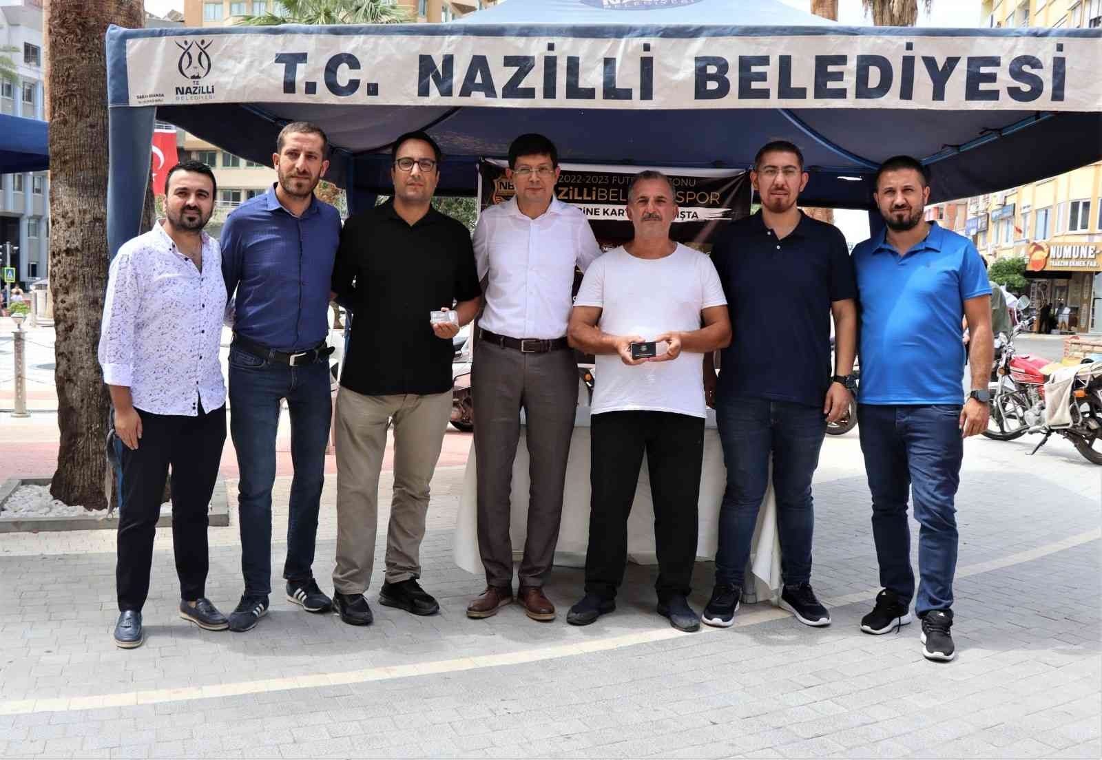 Başkan Özcan, “Nazilli Belediyespor’u hep birlikte şampiyon yapacağız”