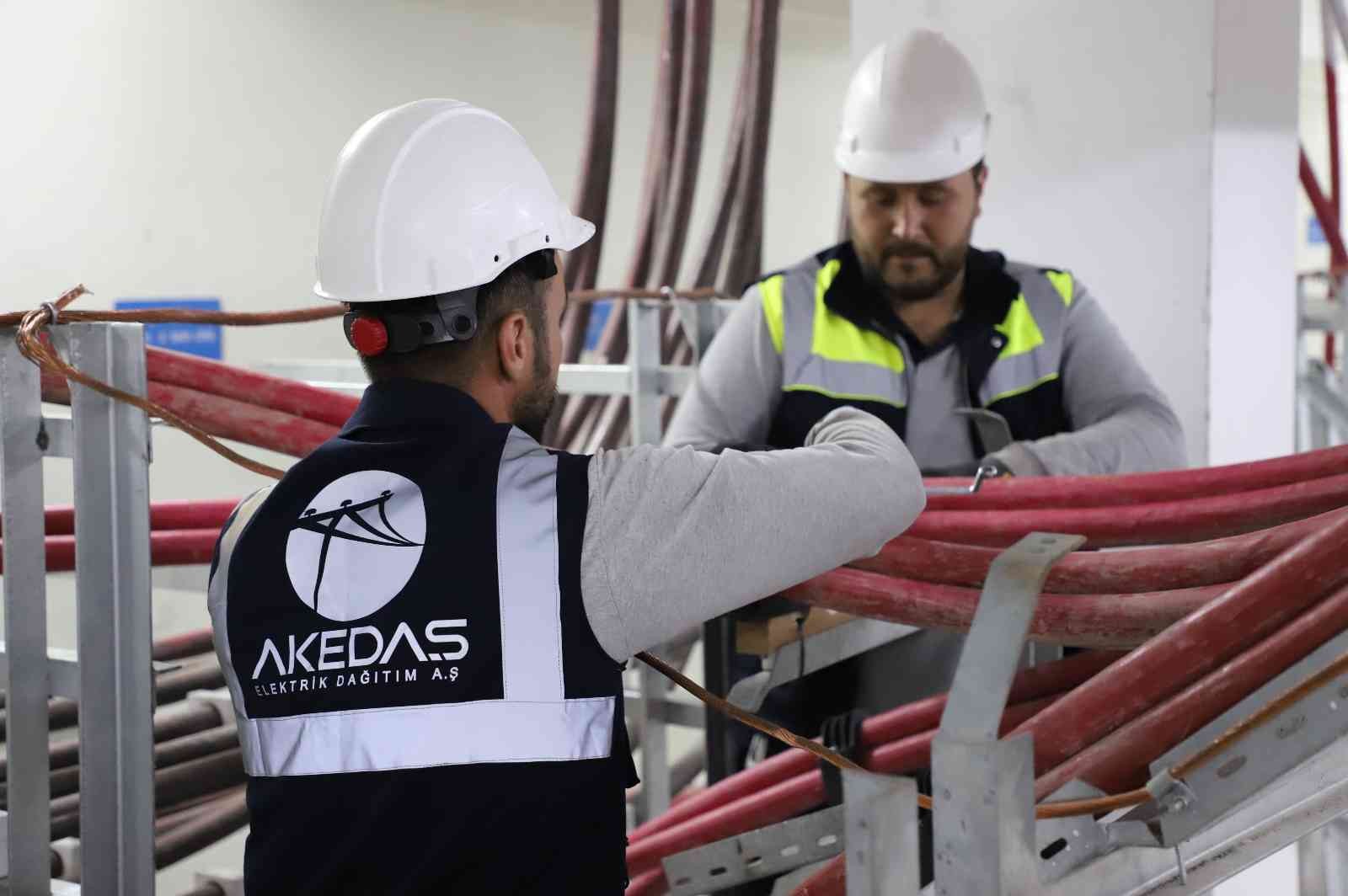 Akedaş’tan bakım onarım çalışması
