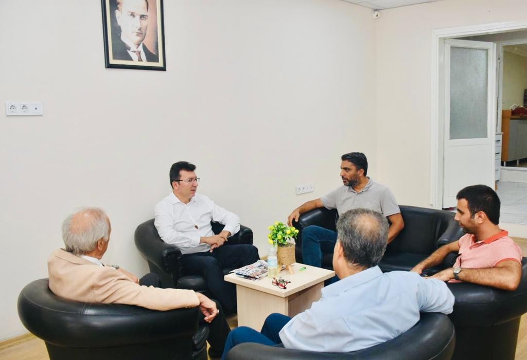 Kaymakam Şahin’den AGC’ye veda ziyareti