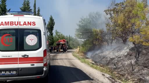 Osmaniye’de orman yangını kontrol altına alındı