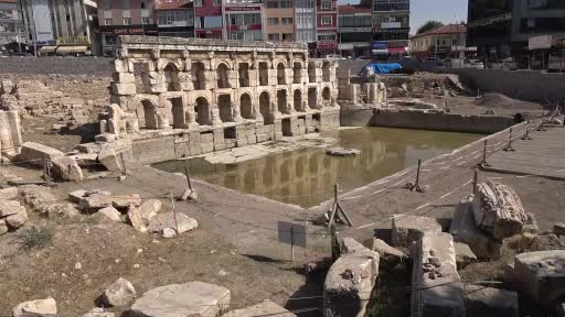 Yozgat’ta 2 bin yıllık tarihi Roma Hamamı’nın tanıtımına destek verdiler