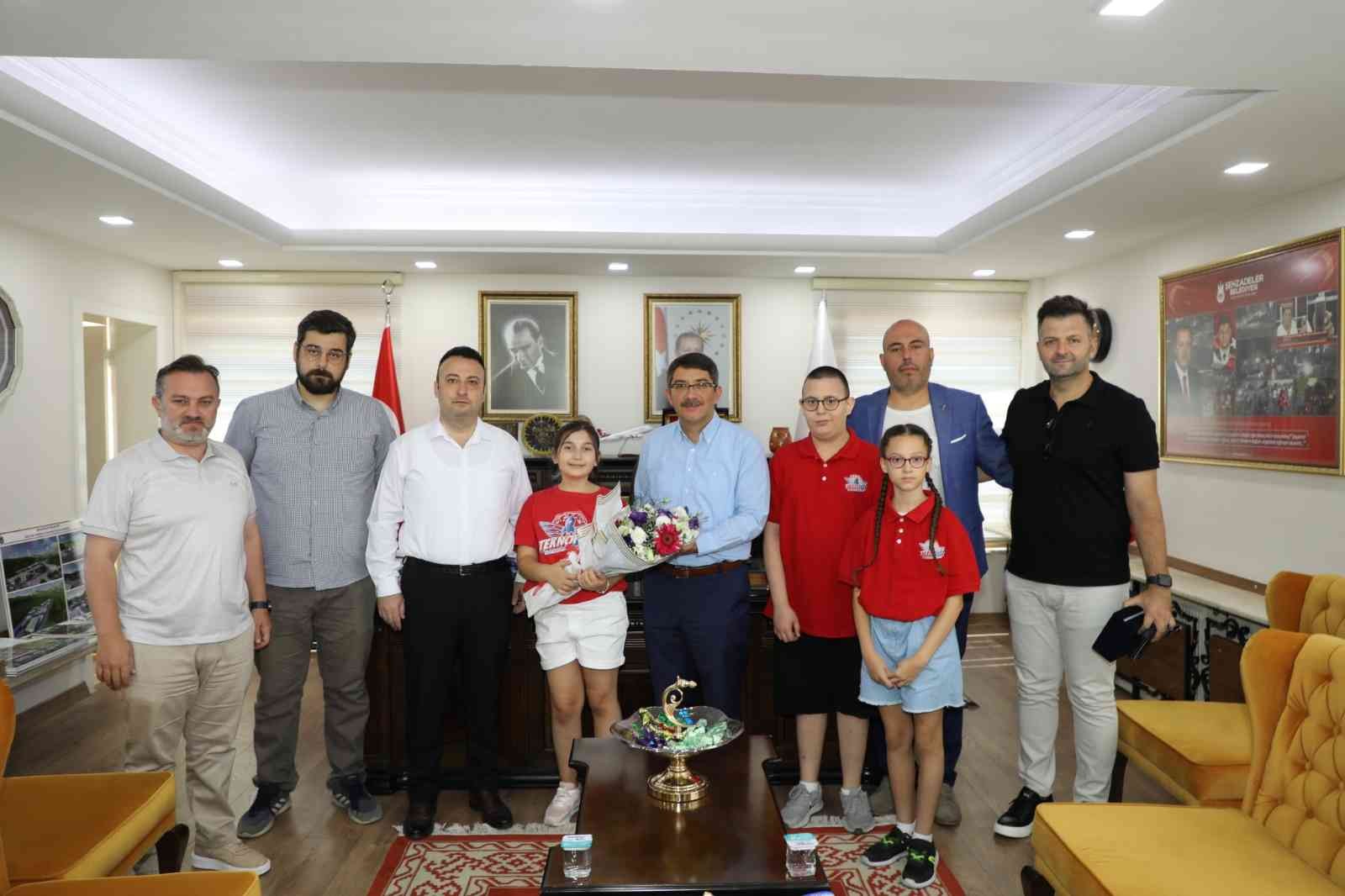 Şehzadeler Belediyesi desteğiyle katıldıkları TEKNOFEST’te birinci oldular