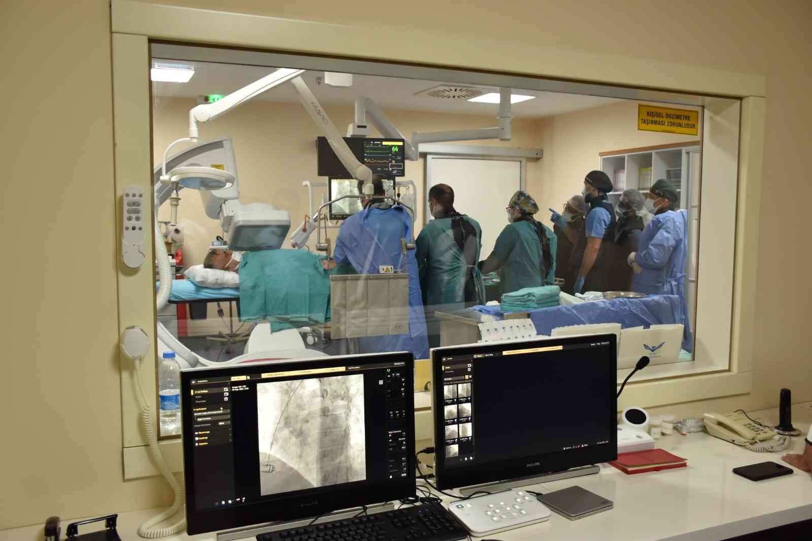 Nazilli Devlet Hastanesi’nin anjiyo hayali gerçek oldu