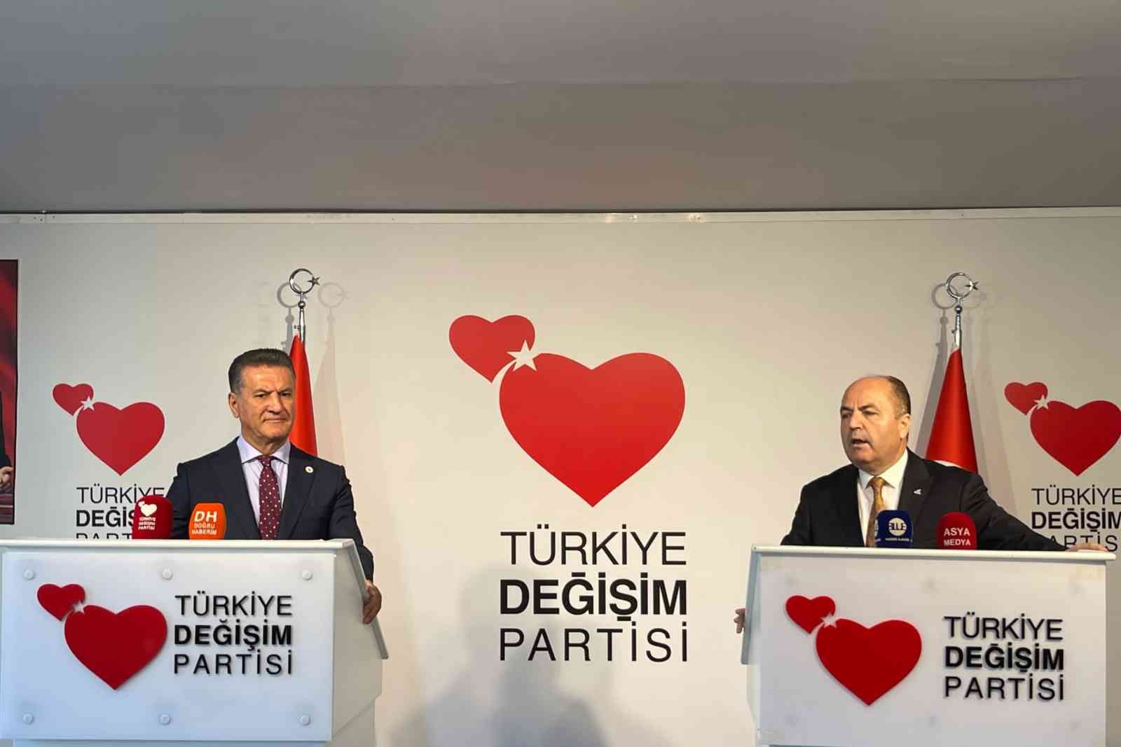 TDP Genel Başkanı Sarıgül, ANAP Genel Başkanı Çelebi’yi kabul etti