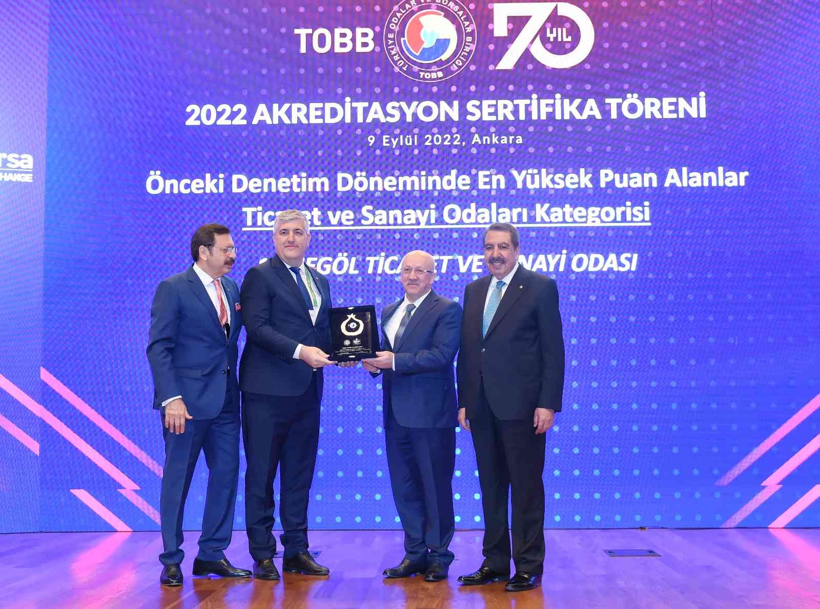 İTSO Türkiye birincisi oldu
