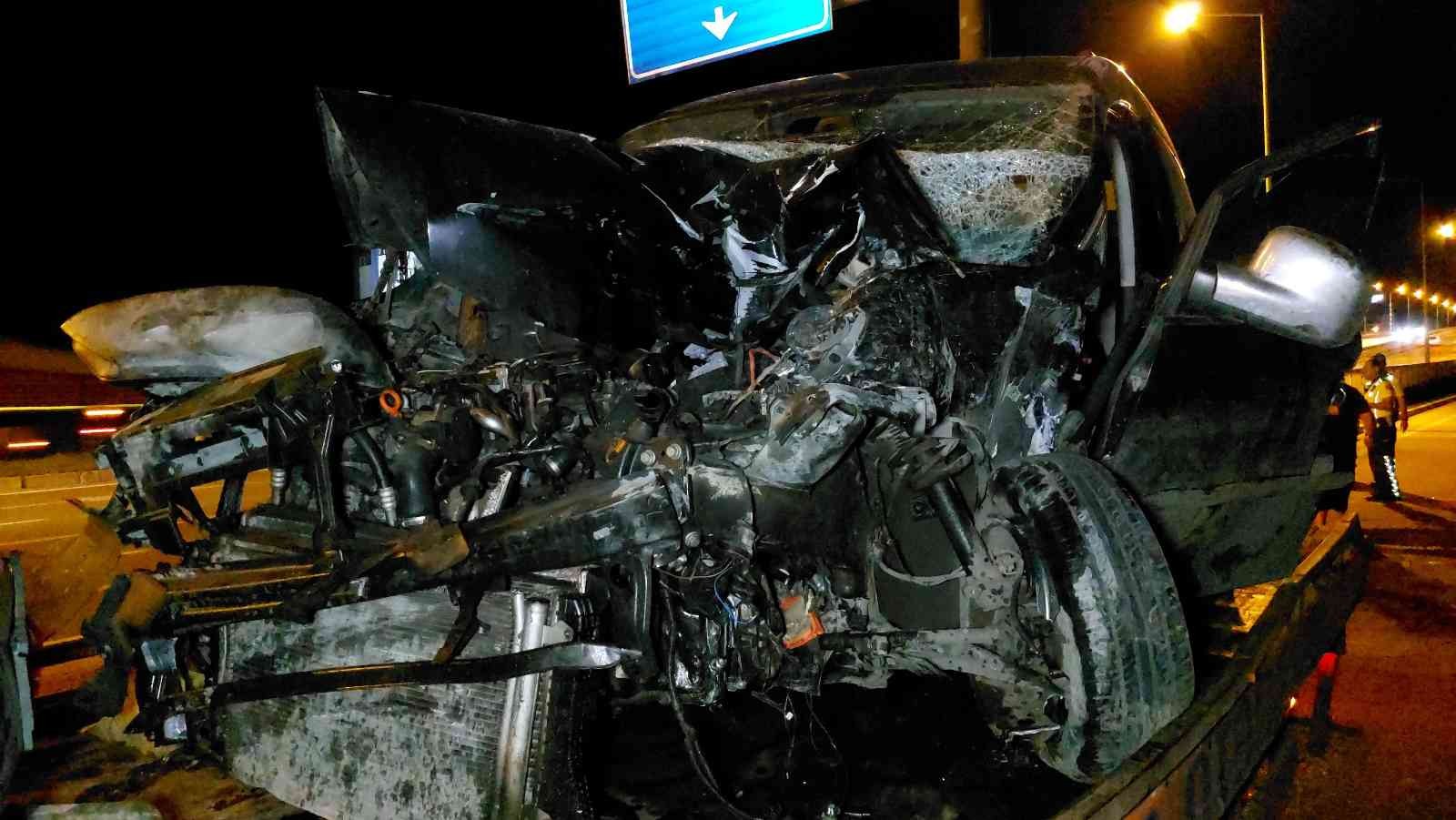 Samsun’da trafik kazası: 1 yaralı