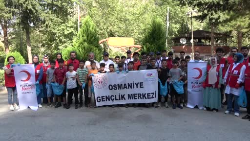 Dünya Temizlik Gününde mesire alanında çöp topladılar