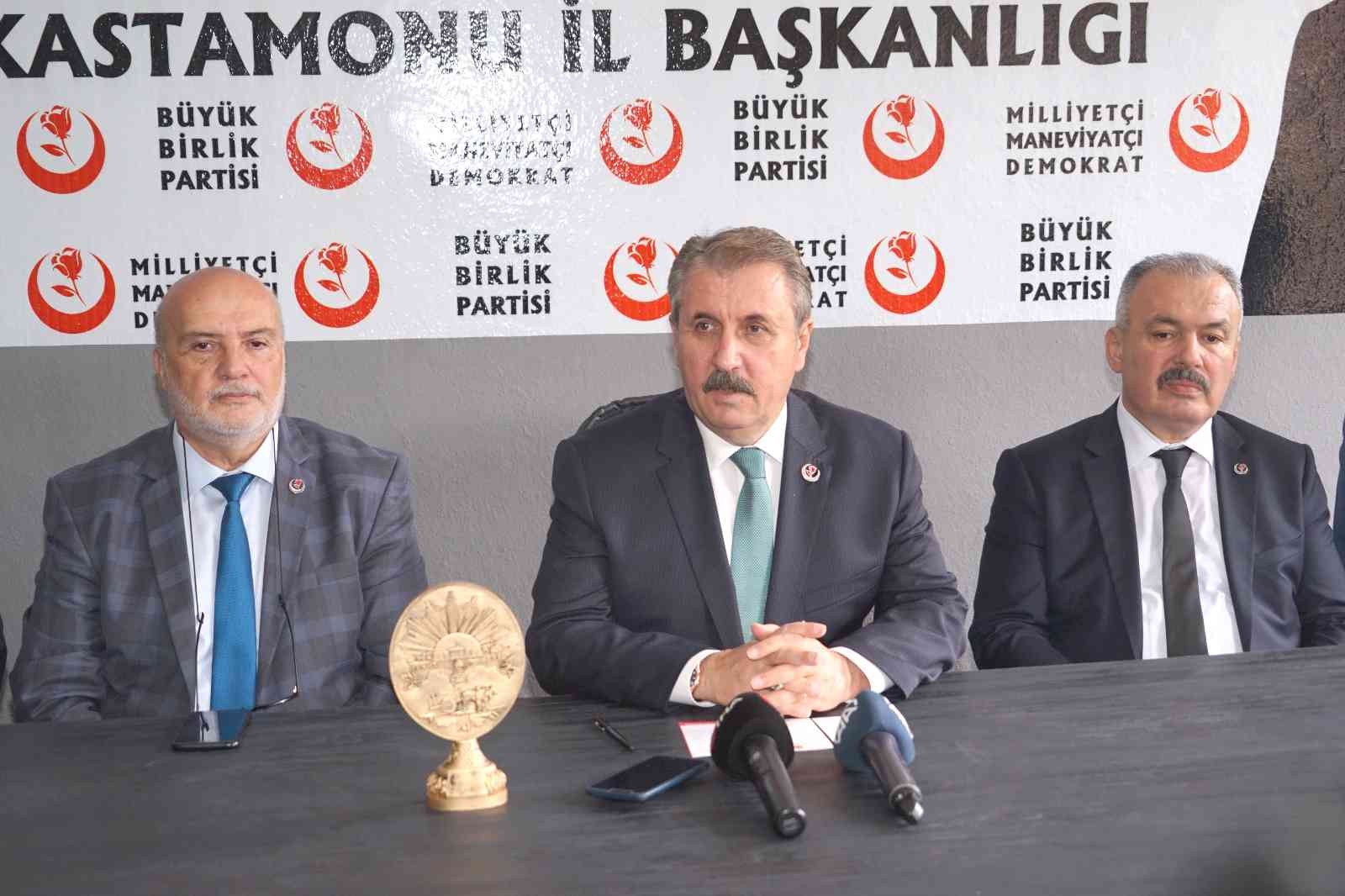 BBP Lideri Destici'den HDP açıklaması