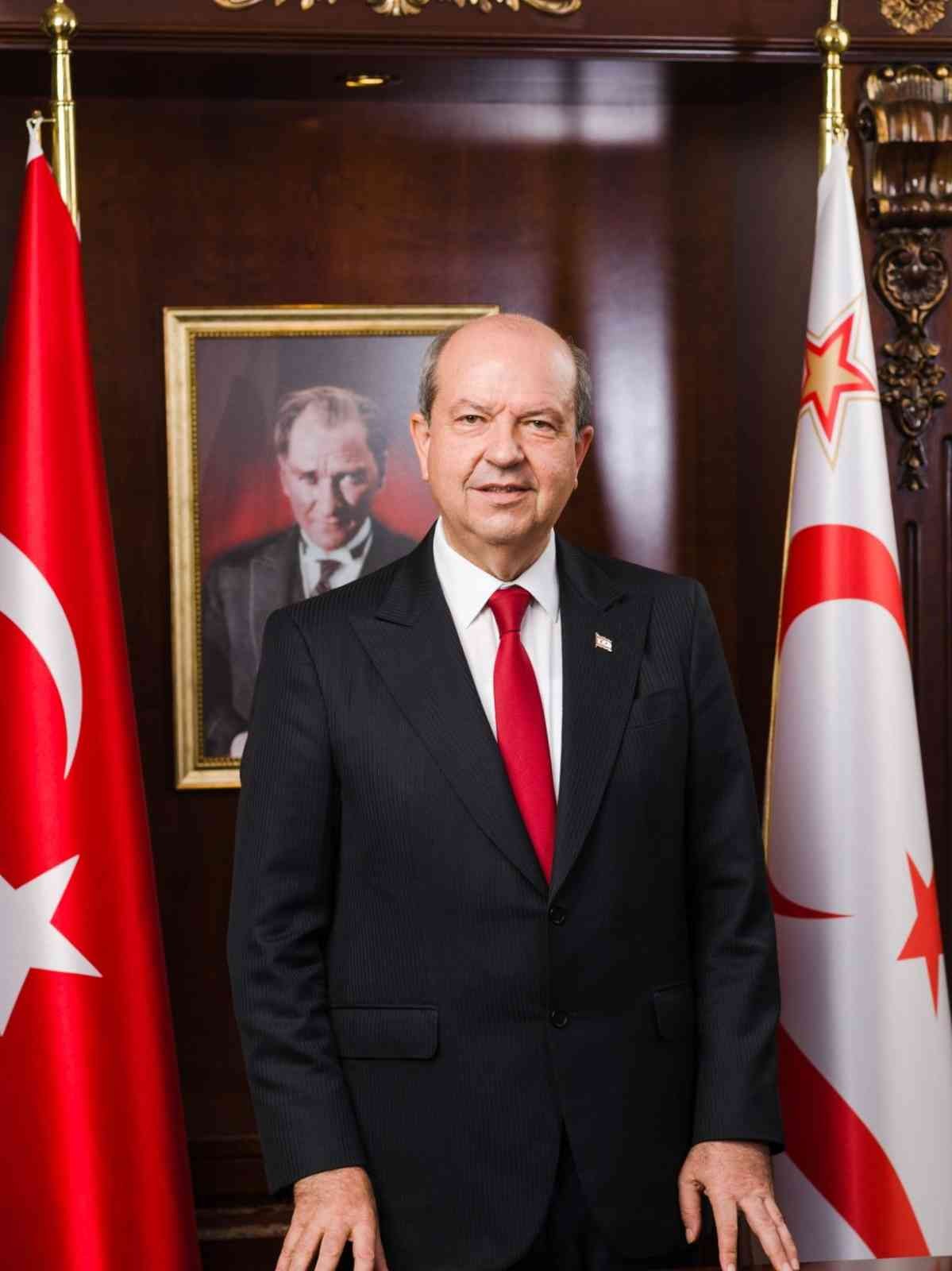 BUÜ Senatosu’ndan KKTC Cumhurbaşkanı Tatar’a ’Fahri Doktora’
