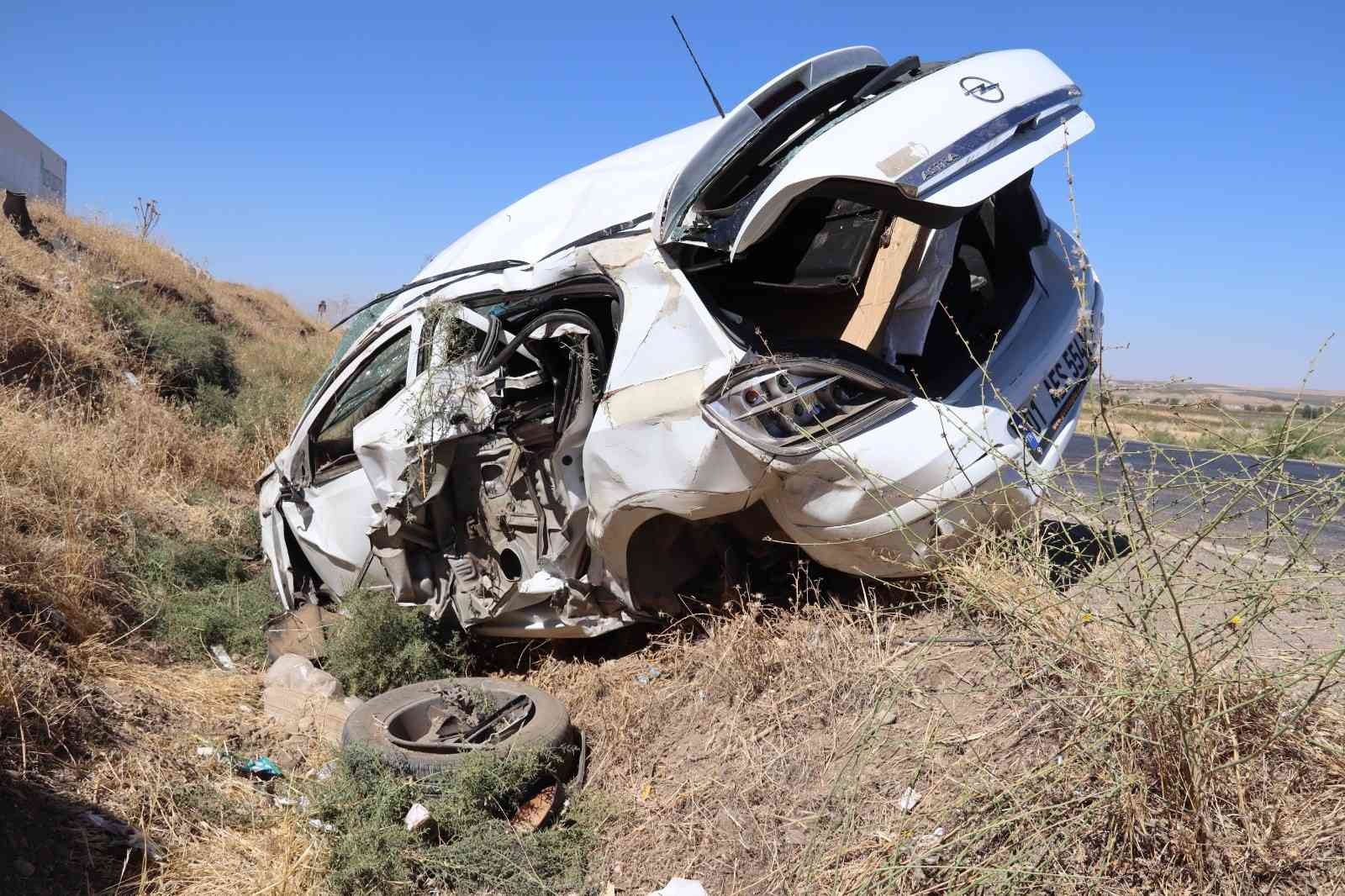 Diyarbakır’da trafik kazası: 2’si çocuk 4 yaralı