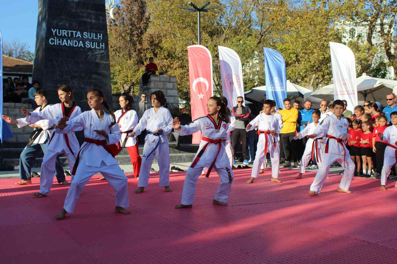 Sinop’ta Amatör Spor Haftası törenle başladı